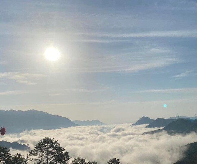 Khung cảnh tuyệt đẹp trên đỉnh Đèo Cón