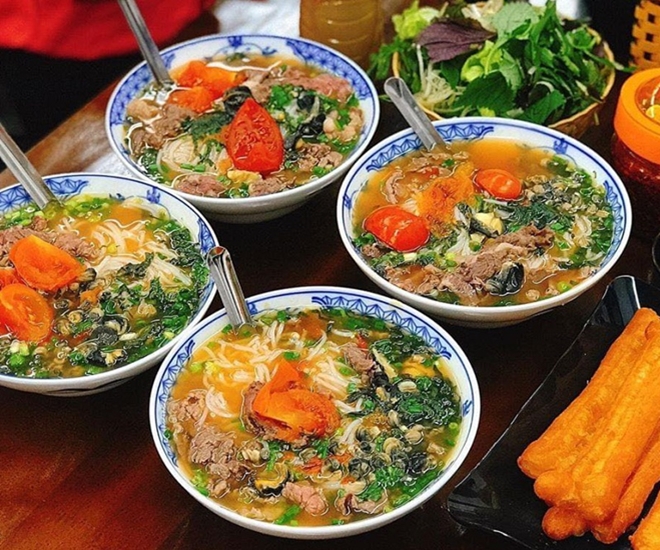 Bún ốc là đặc sản Hà Nội
