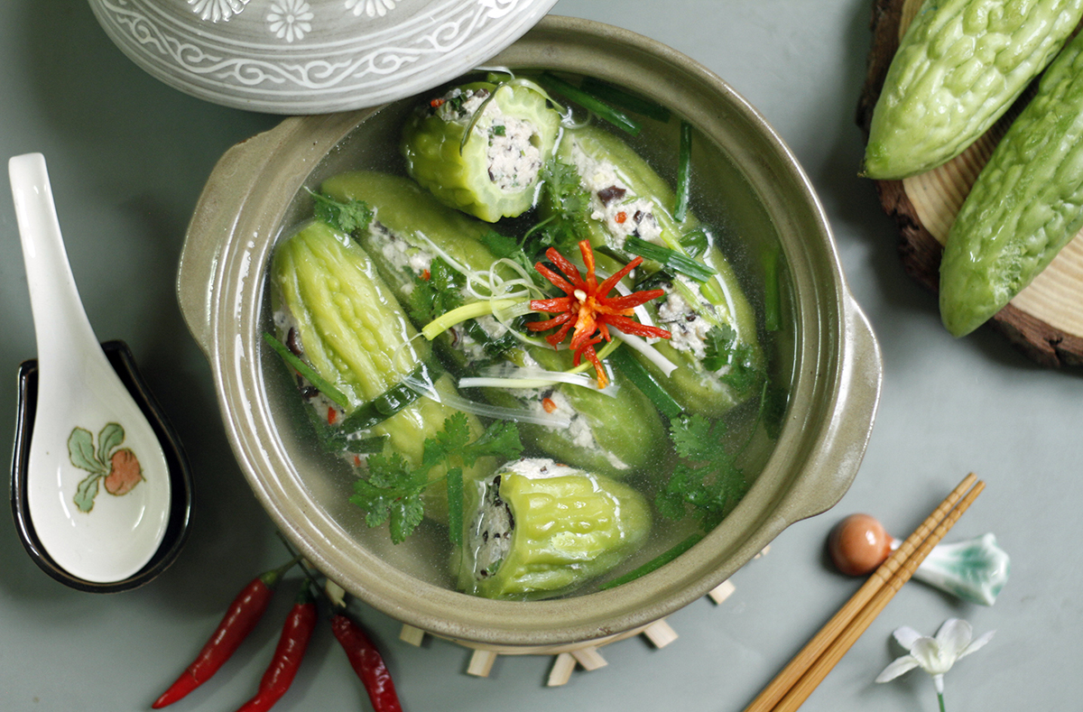Đặc sản canh khổ qua nhiều người yêu thích