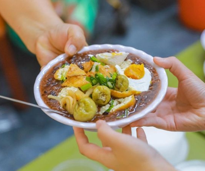 Cháo đậu cà là đặc sản của mùa hè Hà Nội