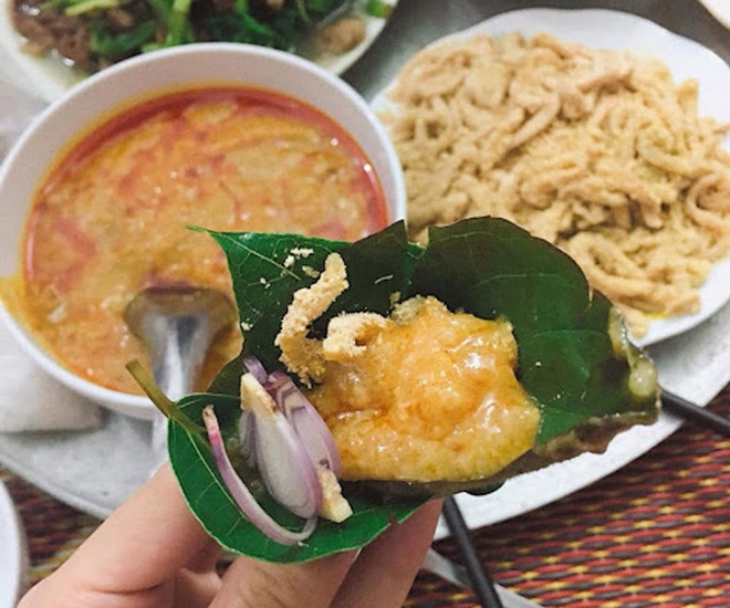 Gỏi nhệch đặc sản Ninh Bình