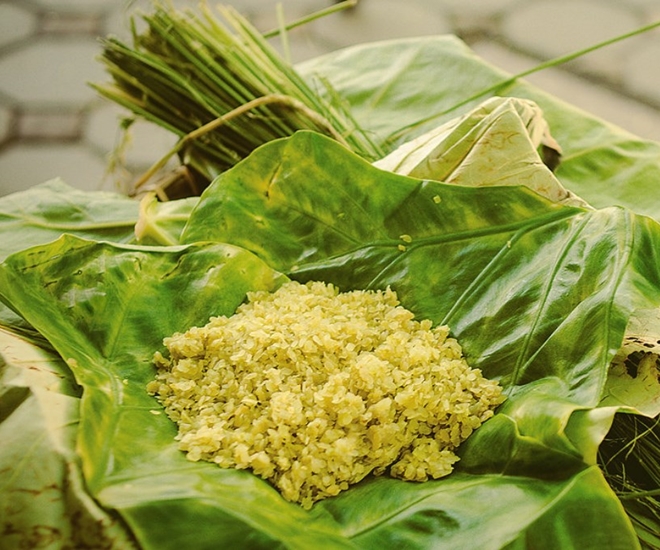 Đặc sản cốm tươi Hà Nội