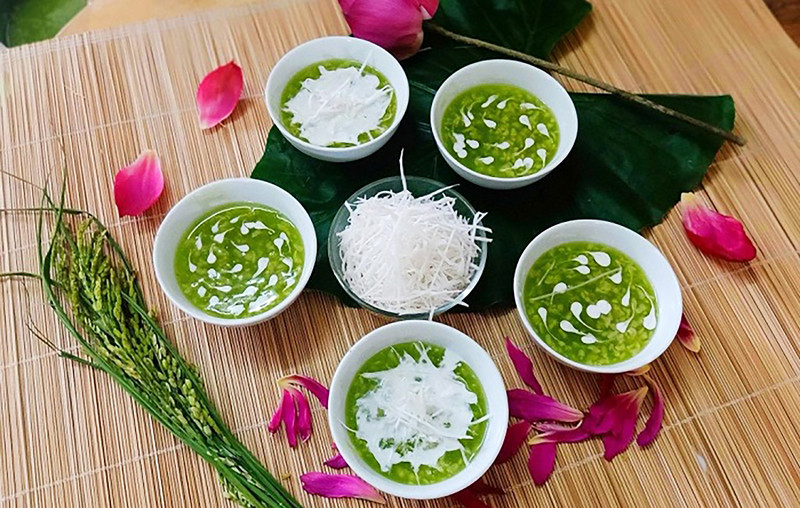 Chè cốm thơm ngon ngọt