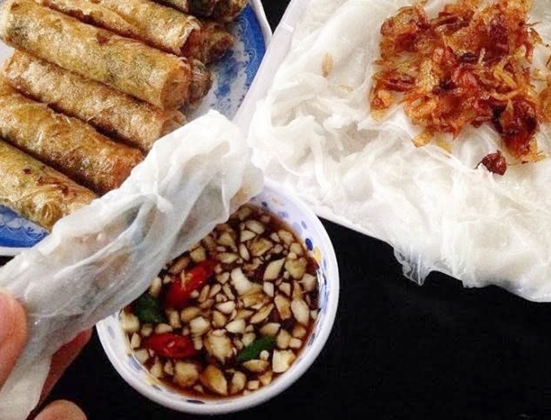 Món bánh càng ăn càng cuốn, là bữa sáng tuyệt vời