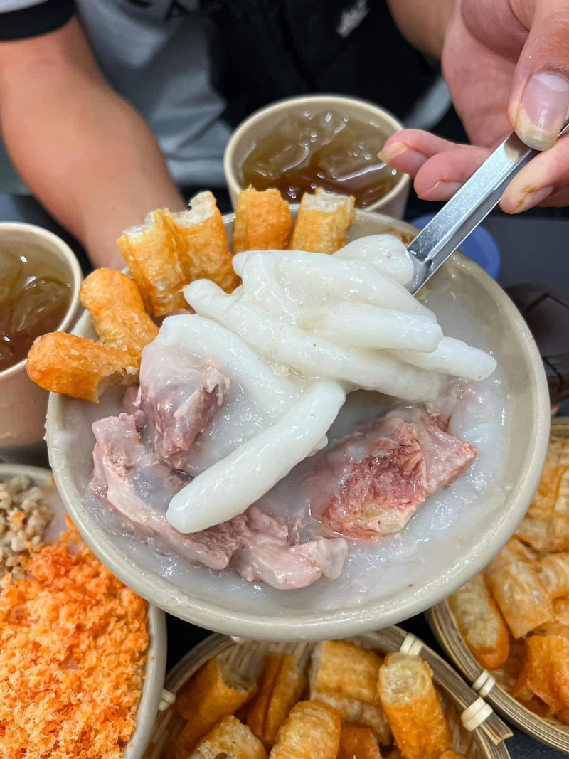 Món cháo se chỉ ở Hà Nội mới có