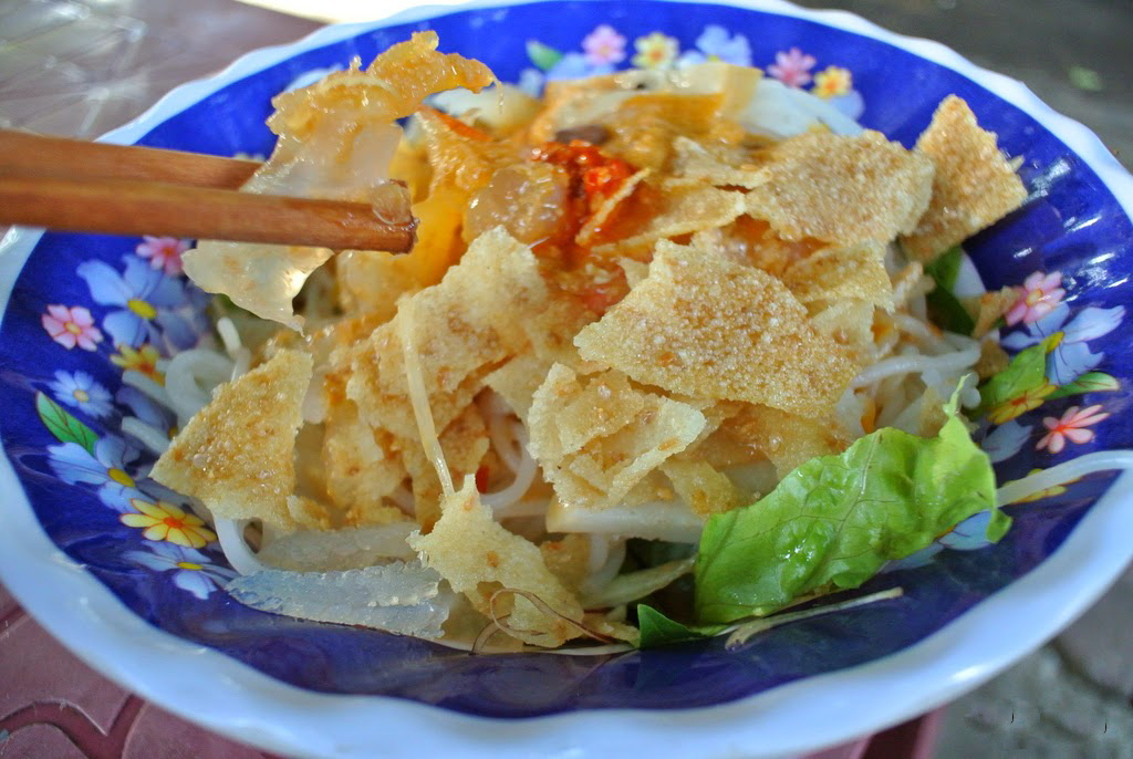 Món bún giấm nuốc có hương vị lạ, thơm ngon đặc biệt