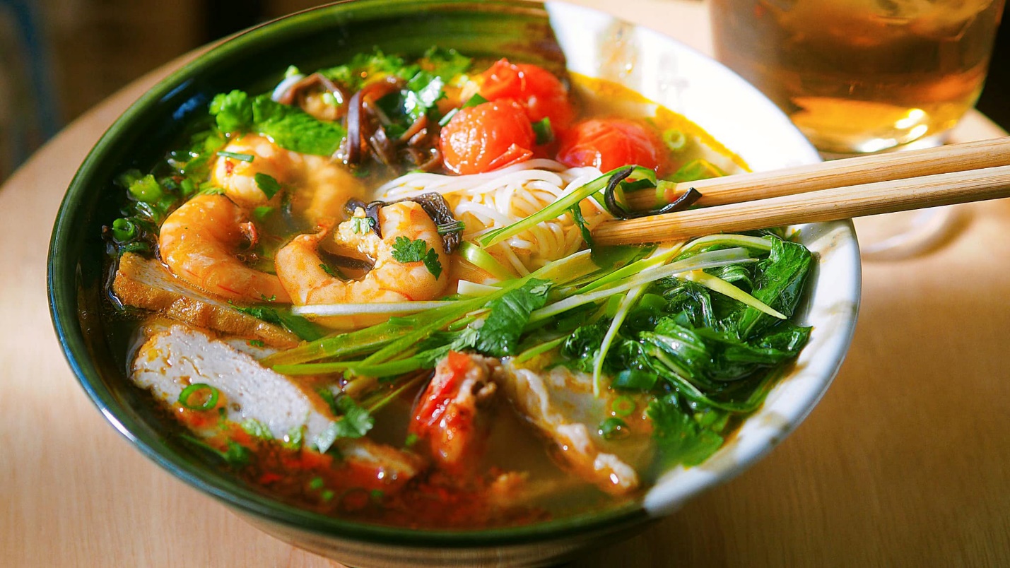 Bún tôm là đặc sản Hải Phòng