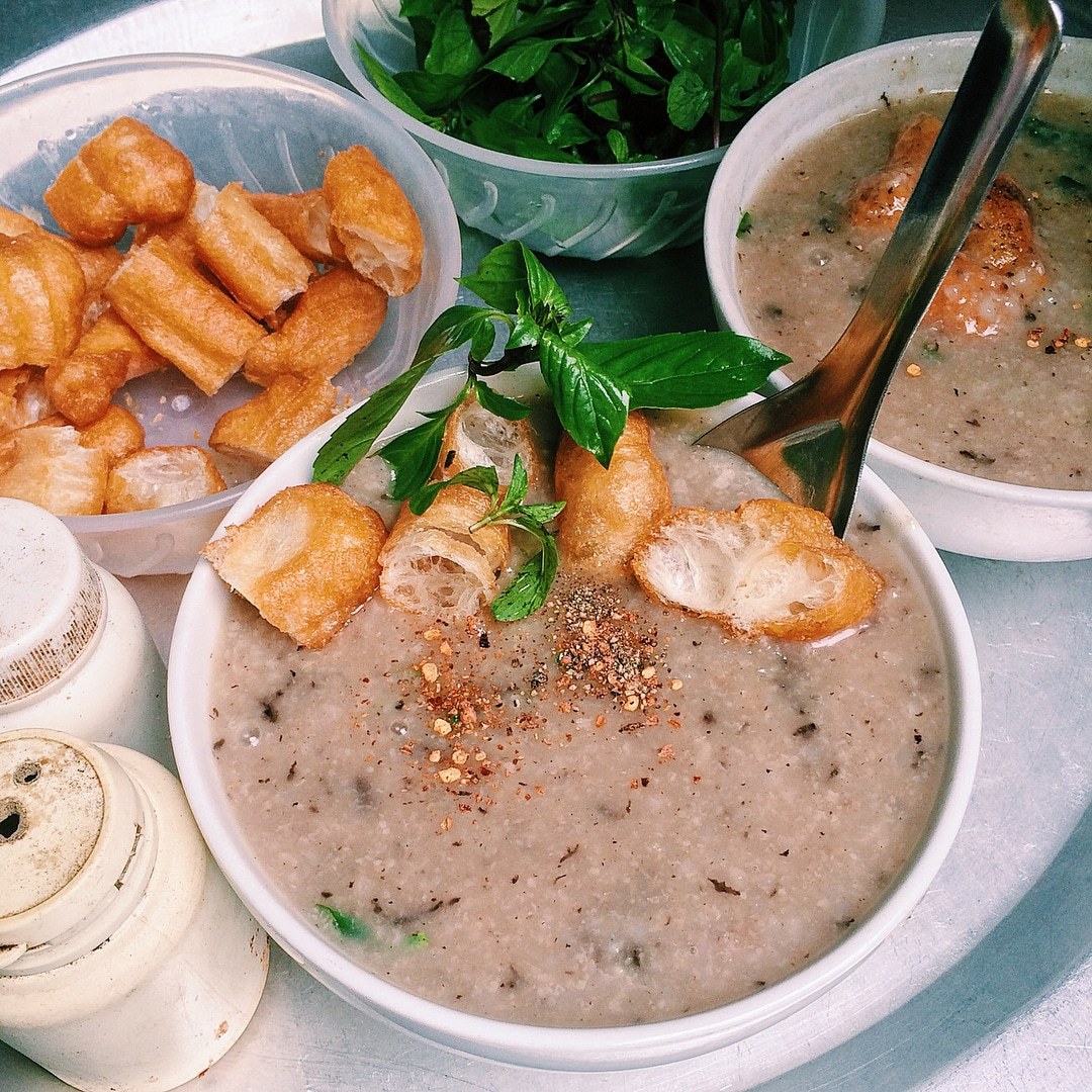 Cháo lòng đặc biệt thơm ngon
