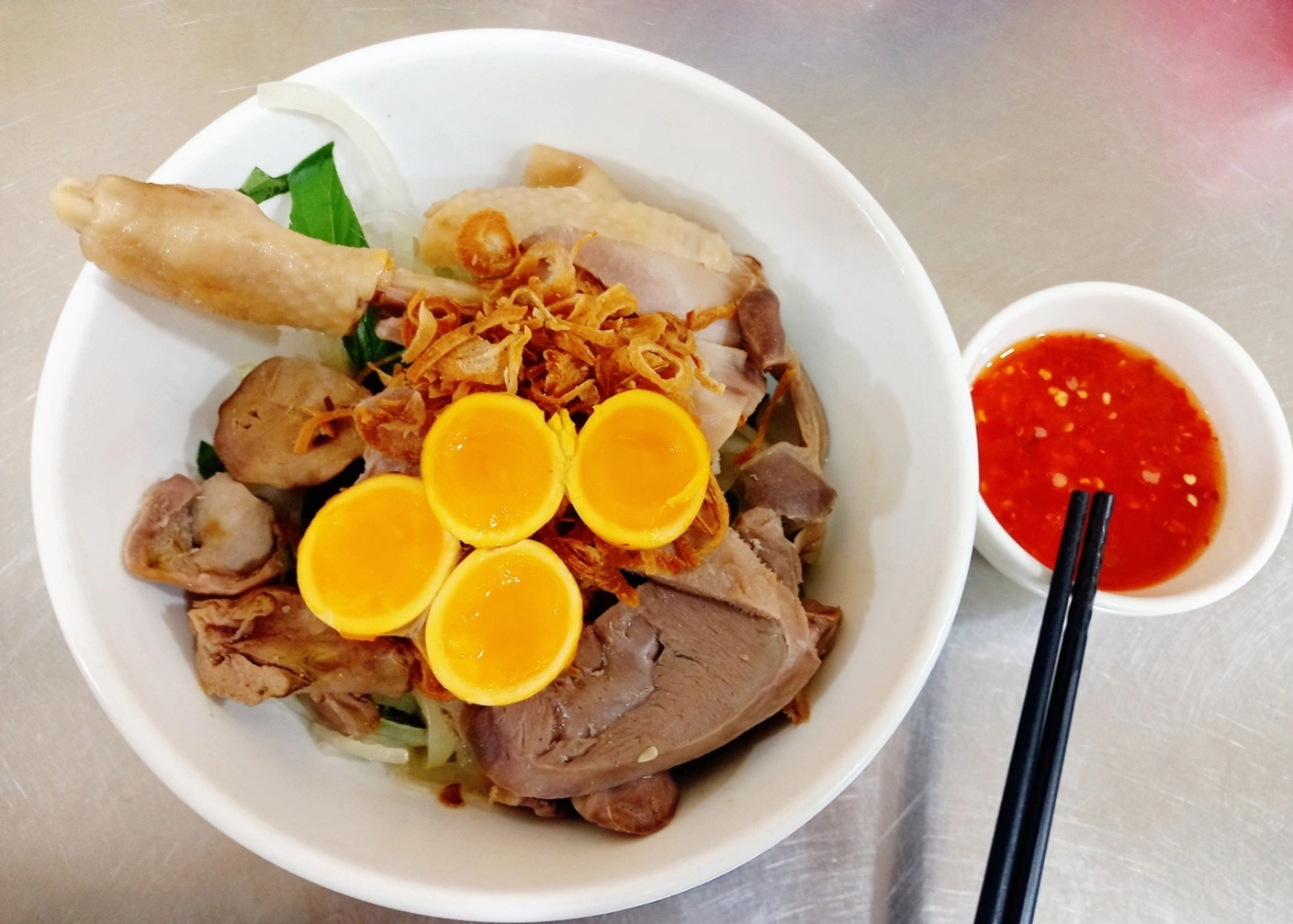 Bánh ướt lòng gà nổi tiếng ở Đà Lạt