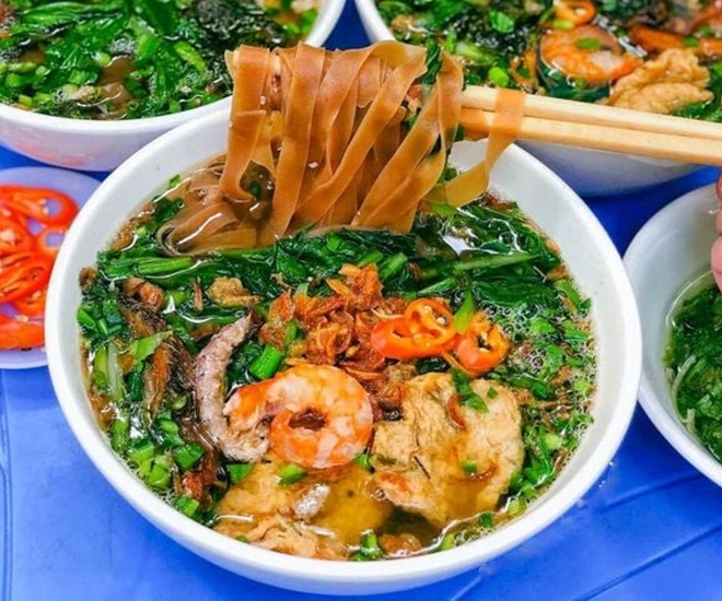 Món bánh đa cua Hải Phòng
