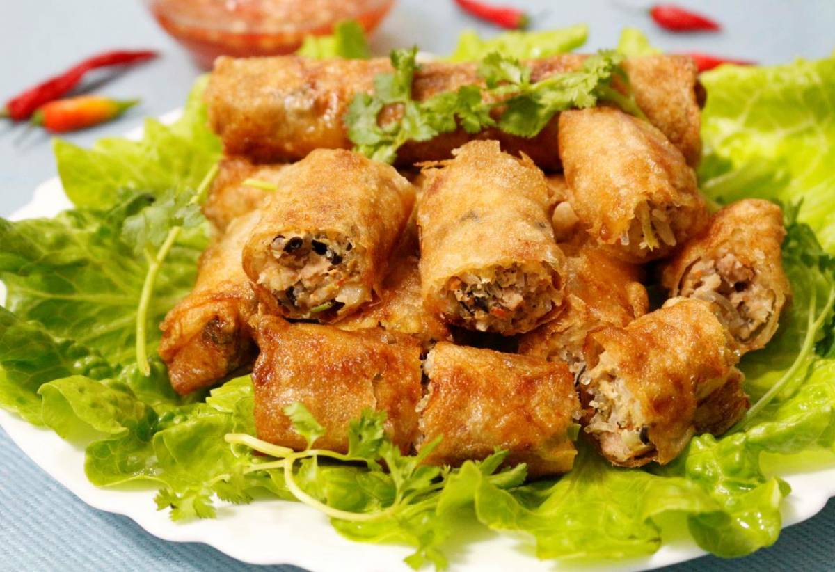 Món nem rán thơm ngon