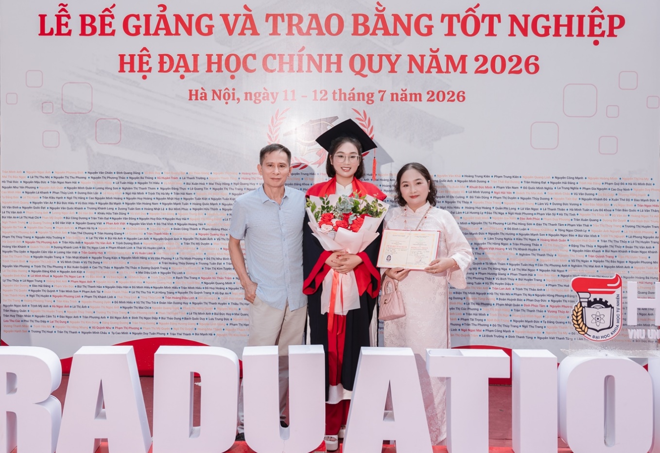 Gia đình luôn là điểm tựa và nguồn động lực to lớn, giúp Ngọc Ánh vững bước trong tương lai