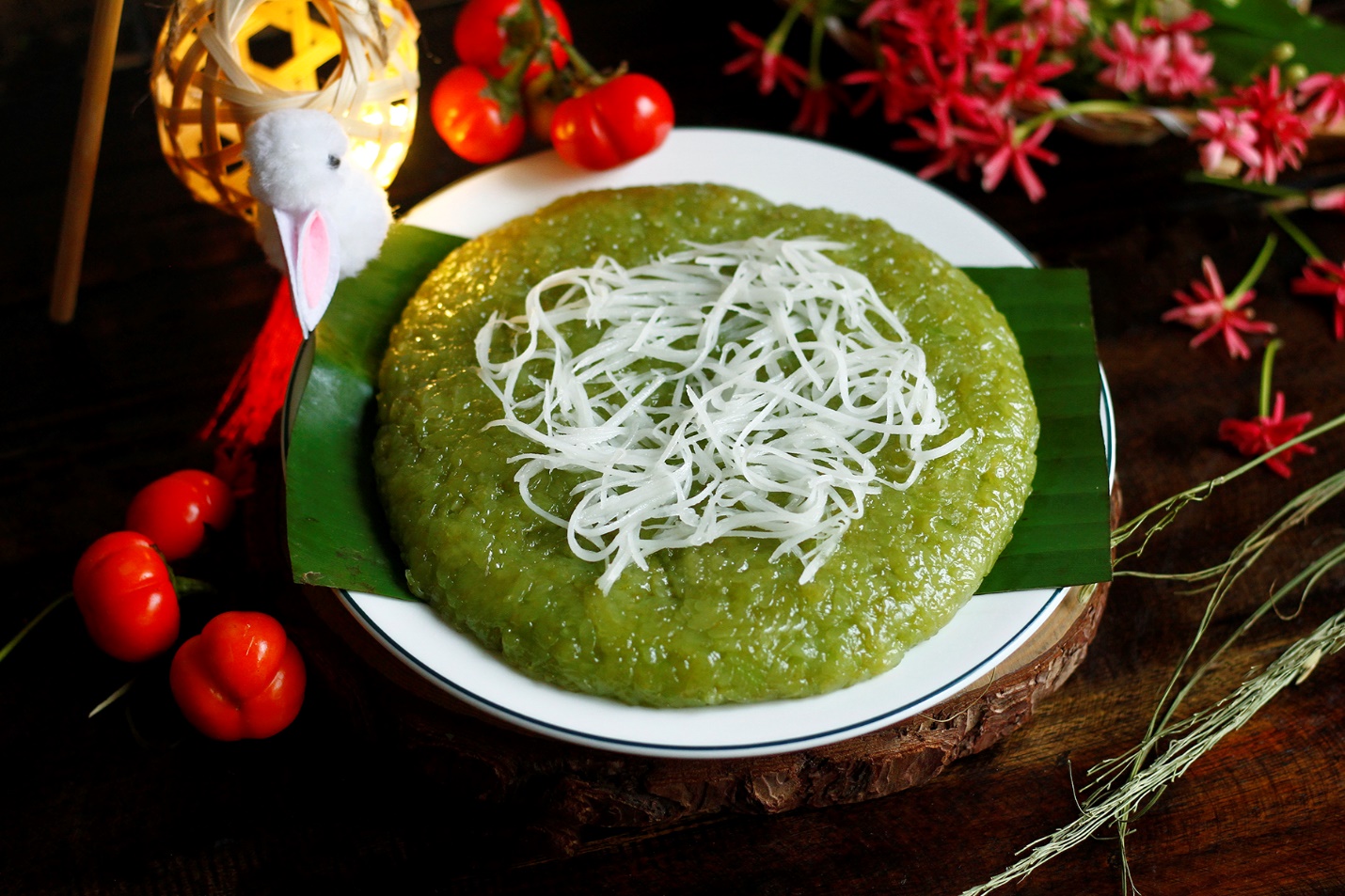 Món cốm xào dừa đặc sản
