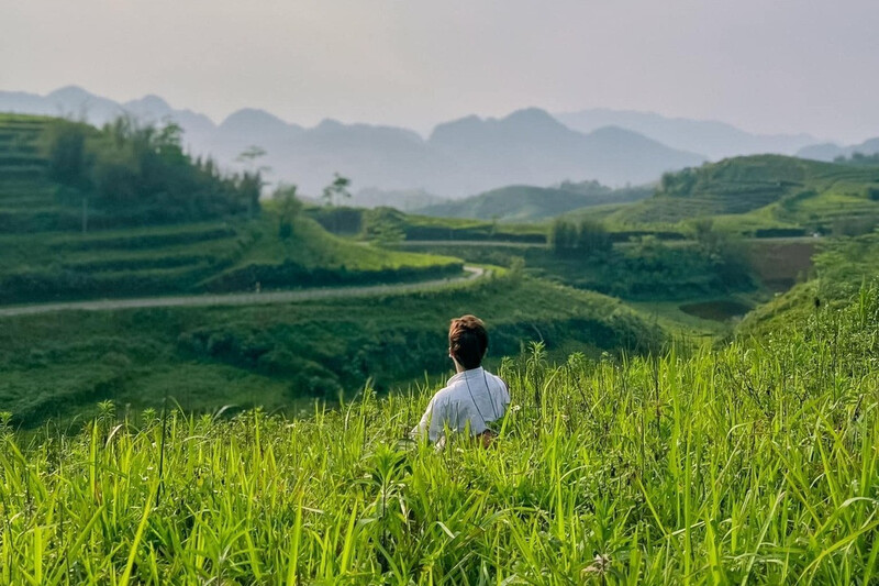 Khung cảnh tuyệt đẹp như được hòa mình vào thiên nhiên