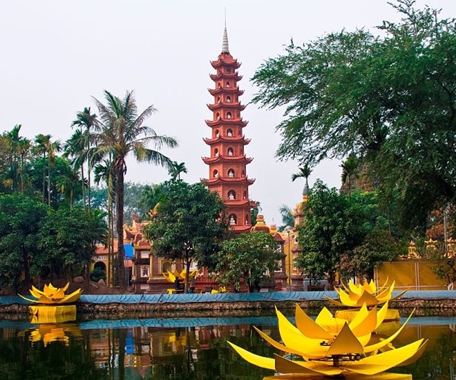 Chùa Trấn Quốc hơn 1500 năm tuổi