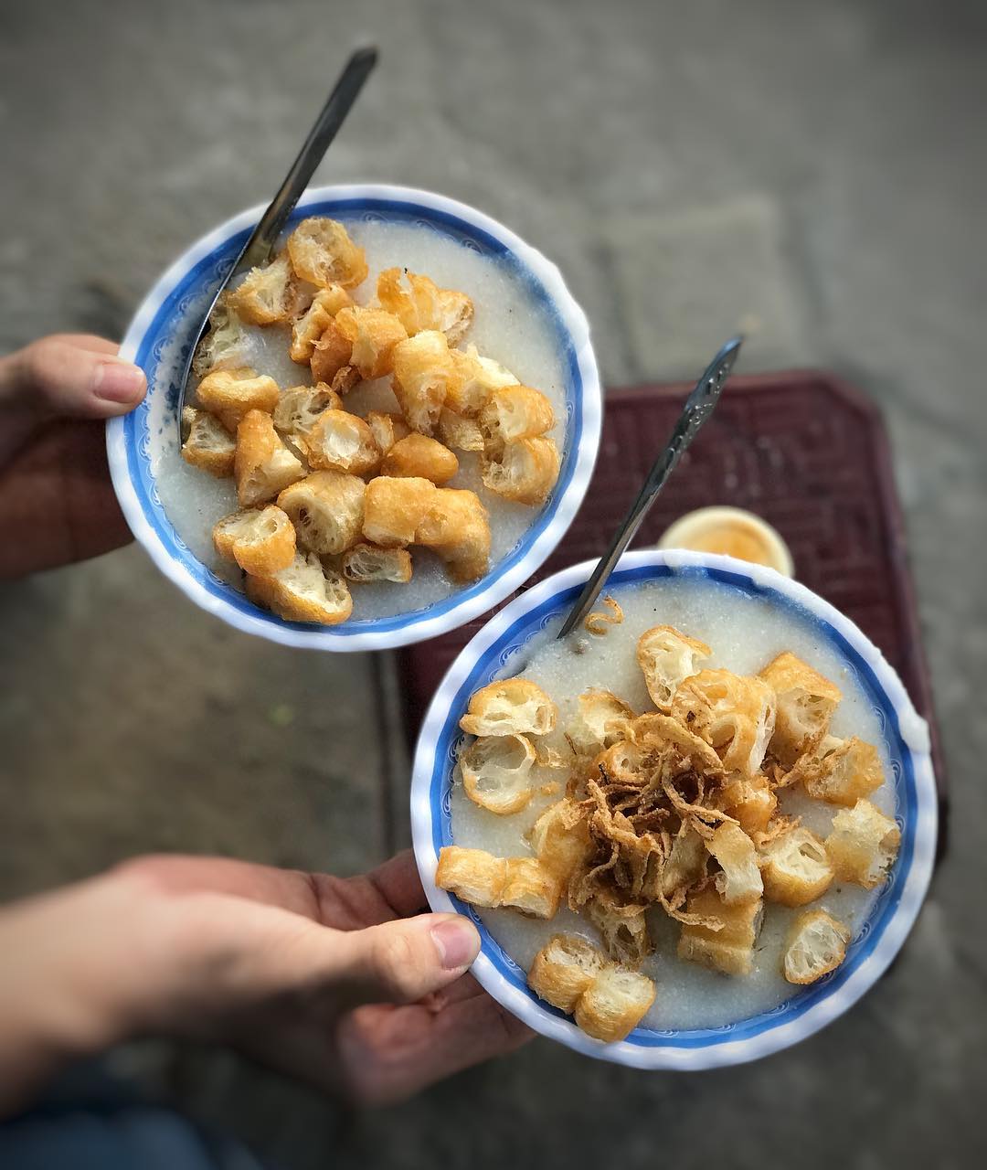 Cháo trai hương vị thơm ngon