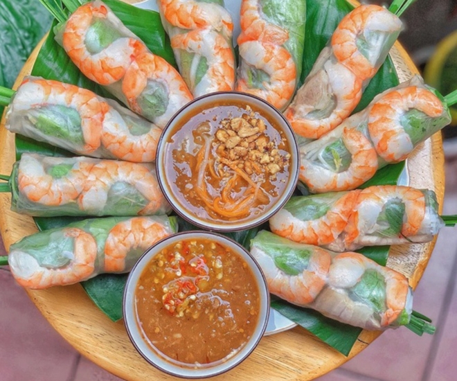 Món gỏi cuốn thanh mát cho ngày nóng nực