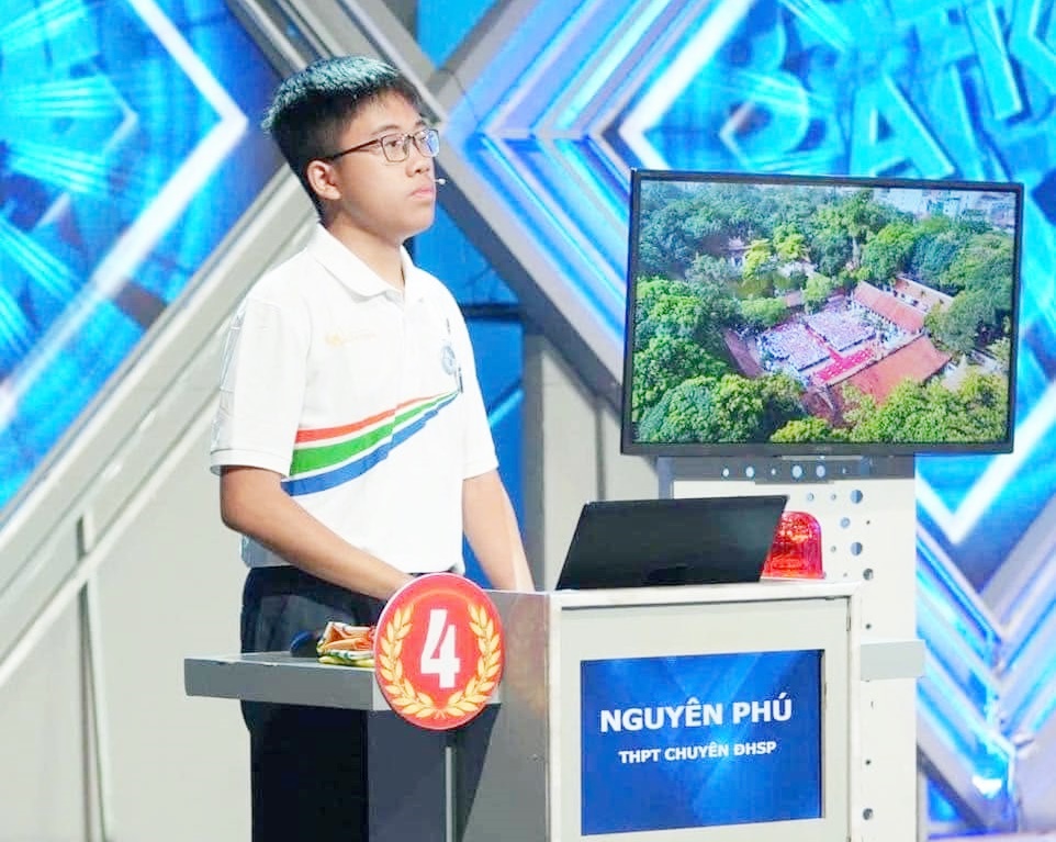Nguyễn Nguyên Phú - Á quân Olympia 2024, có điểm SAT thuộc top 1% thế giới