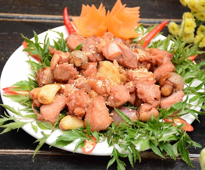 Món bê chao là đặc sản Mộc Châu