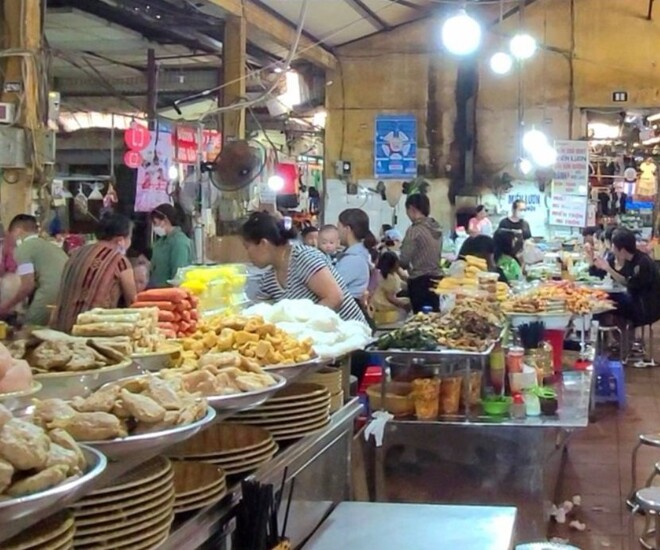 Thiên đường ẩm thực chợ Cát Bi cho các tín đồ food tour