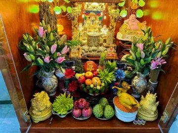 Đặt loại quả này lên bàn thờ Thần tài tháng 7 âm, tài lộc tự tìm đến nhà