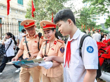 Từ 4/9, ra quân xử lý học sinh, phụ huynh vi phạm giao thông