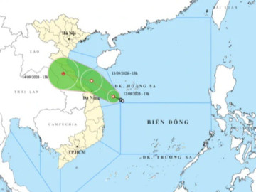 Áp thấp nhiệt đới hướng vào vùng biển Đà Nẵng, 15 tỉnh thành ứng phó