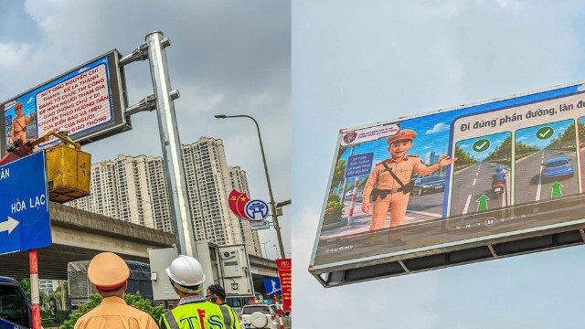 Từ 15/7, Hà Nội vận hành 36 màn hình LED cảnh báo giao thông