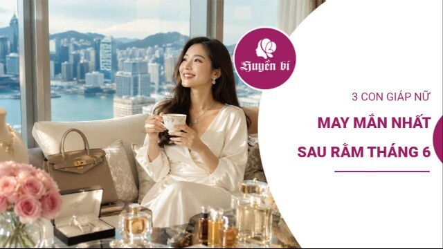 Sau rằm tháng 6: 3 con giáp đón lộc trời ban, vận may liên tiếp gõ cửa