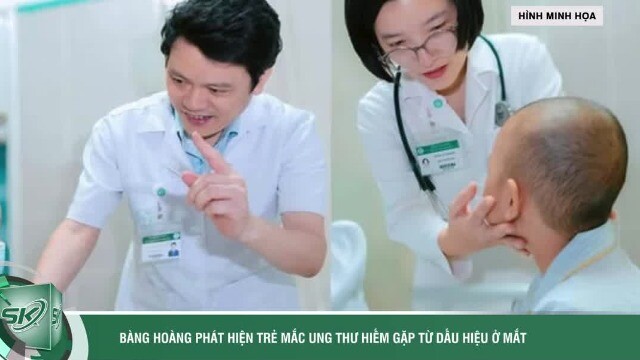 Bàng hoàng phát hiện trẻ mắc ung thư hiếm gặp từ dấu hiệu ở mắt