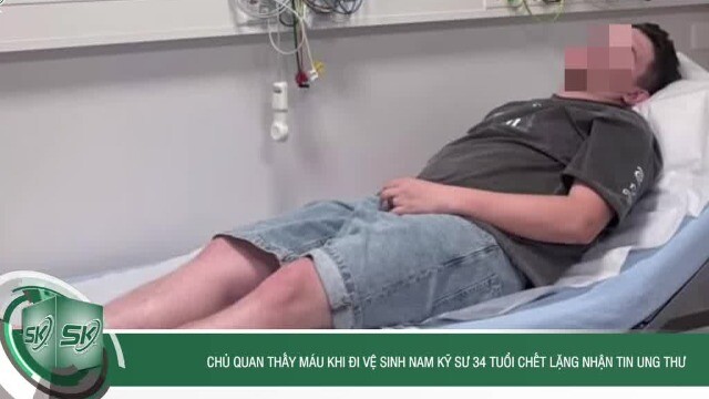 Chủ quan thấy máu khi đi vệ sinh, nam kỹ sư 34 tuổi chết lặng nhận tin ung thư