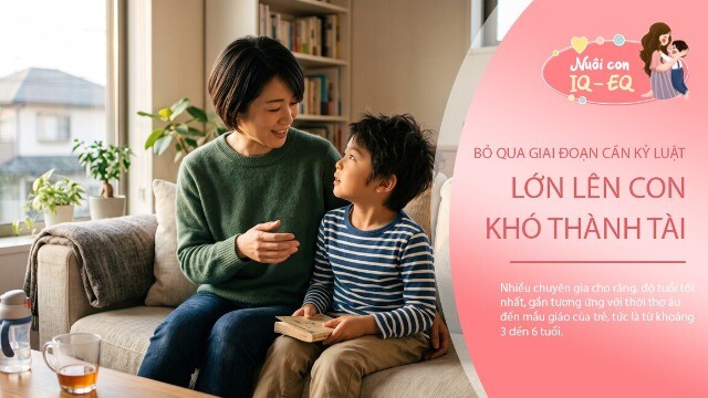 Muốn con lớn lên tự giác, cha mẹ nhất định phải rèn 3 điều từ tuổi mầm non