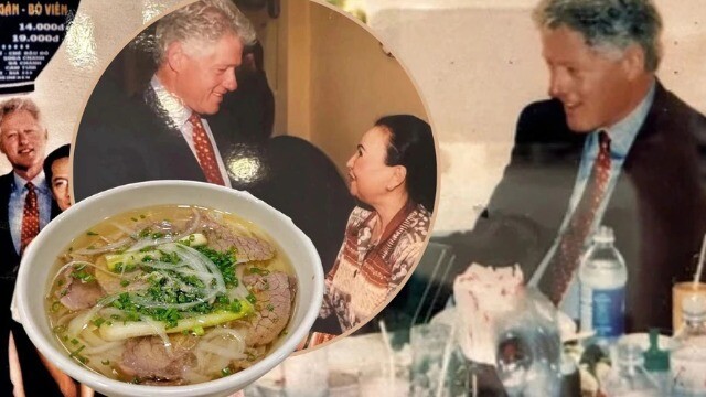 Cuộc gọi lúc nửa đêm và bữa phở đặc biệt của Tổng thống Bill Clinton
