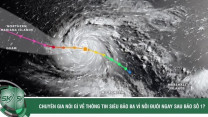 Cảnh báo khẩn về bão Ba Vì: Có thể hóa siêu bão cấp 5, chuyên gia chưa loại trừ hướng vào Biển Đông
