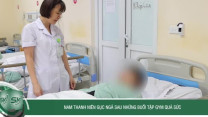 Nam thanh niên gục ngã sau những buổi tập gym quá sức