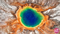 Grand Prismatic Spring – Tuyệt tác sắc màu kỳ diệu của Công viên Quốc gia Yellowstone