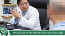 Đắp lá chữa ngứa, nam thanh niên 28 tuổi phải nhập viện với hai chân rỉ dịch