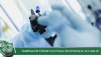 Rửa mặt bằng nước suối, đỉa dài 2 cm chui vào mắt