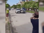 Clip Eva - Clip: Xe SUV 'gác chân' lên ô tô khác trên đường