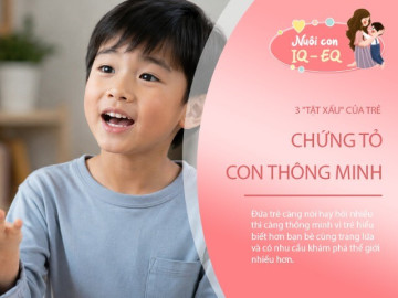 3 biểu hiện ở trẻ tưởng nghịch ngợm nhưng lại là tín hiệu IQ đáng mừng