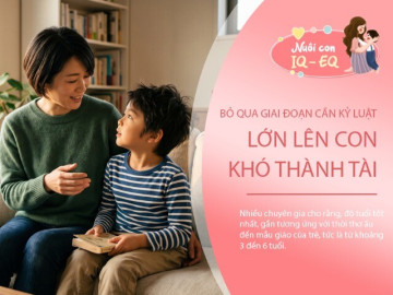 Muốn con lớn lên tự giác, cha mẹ nhất định phải rèn 3 điều từ tuổi mầm non