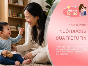 5 quy tắc vàng bố mẹ nên ghi nhớ để nuôi dưỡng đứa trẻ tự tin, bản lĩnh, gặp khó khăn không bỏ cuộc
