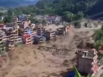 Thảm họa lở đất, lũ quét tại biên giới Nepal - Trung Quốc: Hơn 1.300 người mất tích