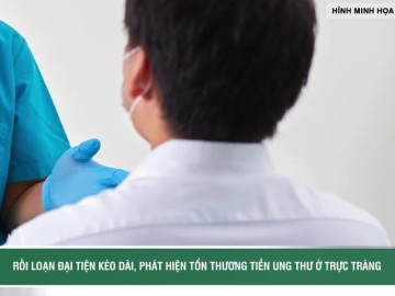 Rối loạn đại tiện kéo dài, phát hiện tổn thương tiền ung thư ở trực tràng