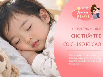 3 phản ứng khi ngủ khiến cha mẹ bất ngờ: Có thể là dấu hiệu cho thấy IQ cao