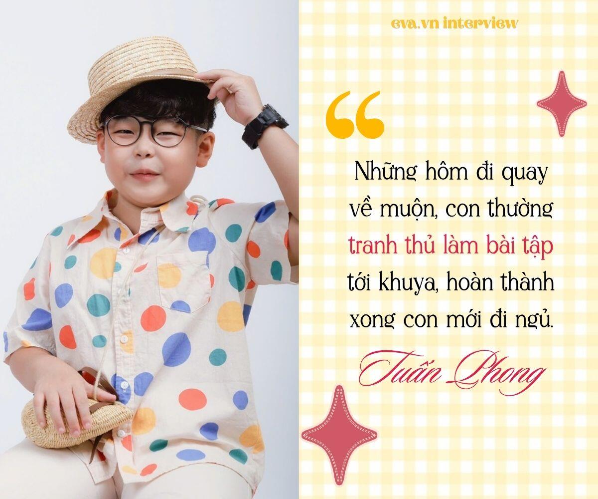 amp;#34;Con trai màn ảnhamp;#34; của Lan Phương học xuất sắc, là Liên đội Trưởng, đi quay về muộn vẫn tranh thủ làm bài tập tới khuya - 5
