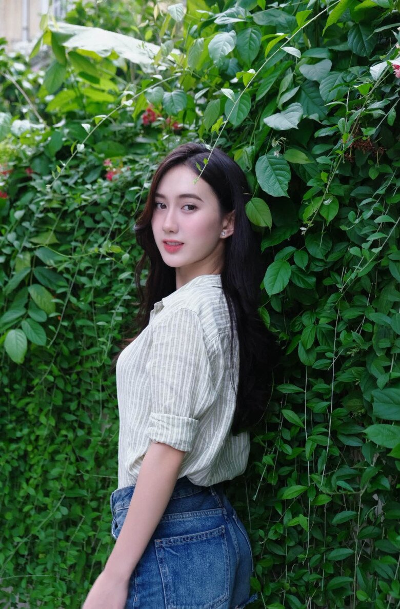 Thanh Tâm được cộng đồng mạng ưu ái gọi bằng danh xưng “mỹ nhân mặt mộc”.