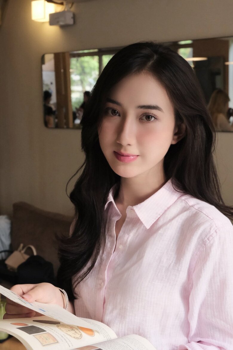 Thanh Tâm sinh năm 2005 tại Thanh Hóa, sở hữu chiều cao lý tưởng 1m68 cùng gương mặt với nhiều nét dịu dàng.