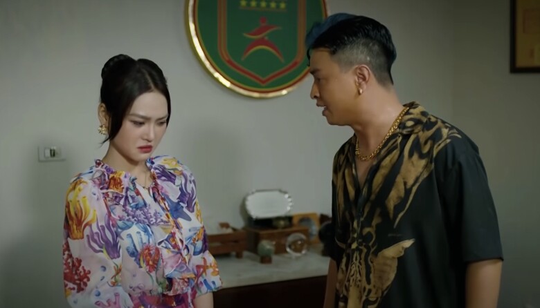 Long cũng có lúc mắng Thúy nhưng lại dịu giọng ngay khi cô nũng nịu.
