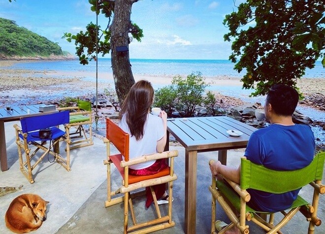 Anh sở hữu khu nghỉ dưỡng đắt giá.